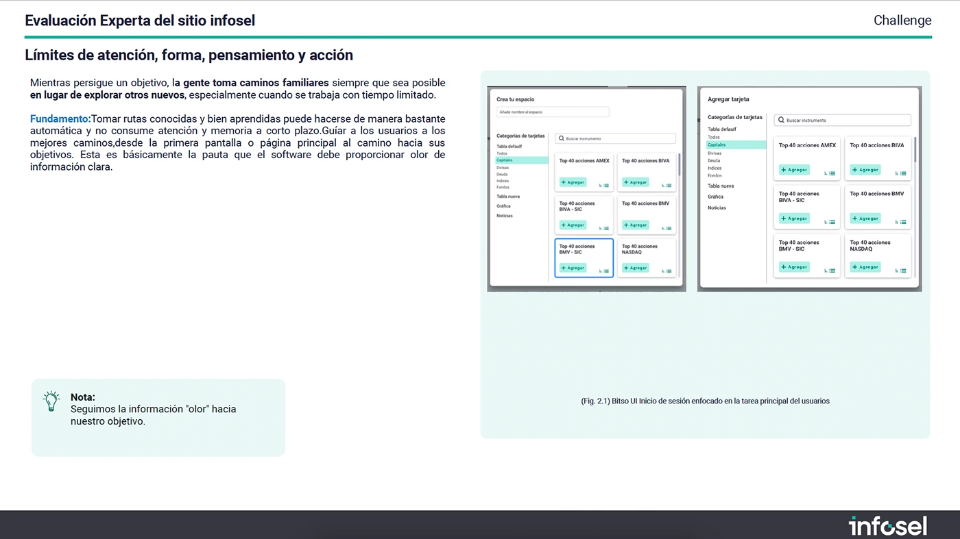 Dos capturas de pantalla de una interfaz de selección de tarjetas financieras puestas una al lado de la otra para comparar el flujo de usuario.
